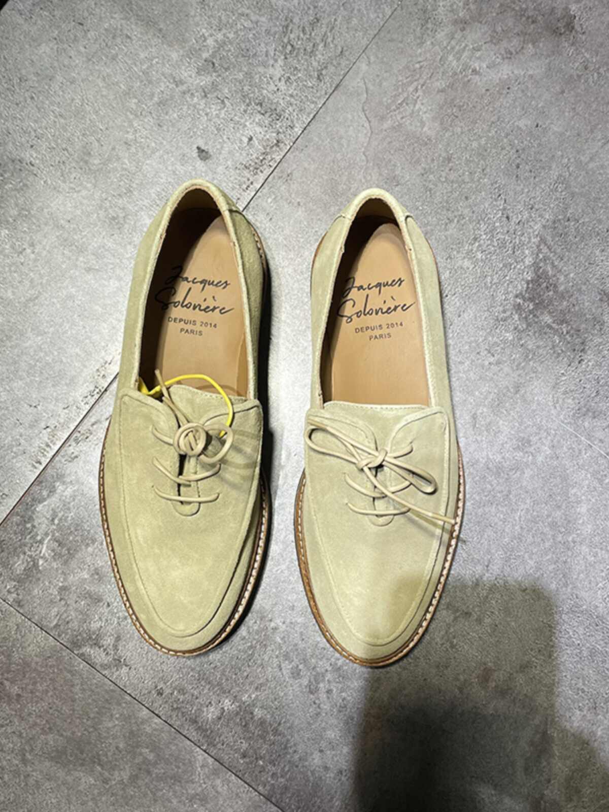 National Niche OLIVIER Yupi Men's Thick Bottom Retro Loafers