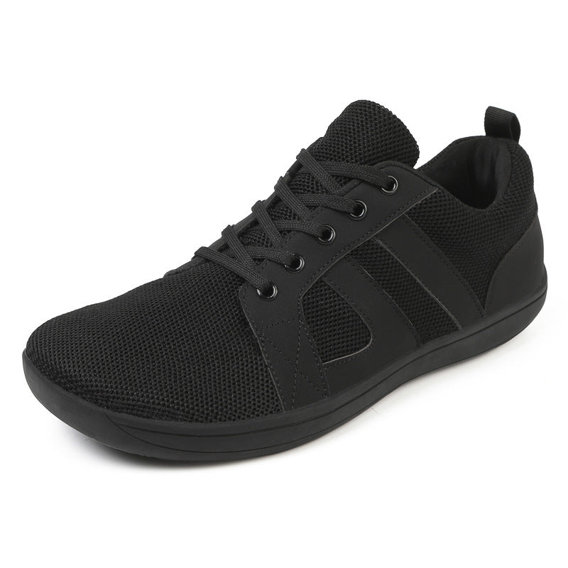 Couple Breathable Lace-up Mesh Shoes Casual Walking Sneakers Men Non-slip Running Sports Shoes Women
