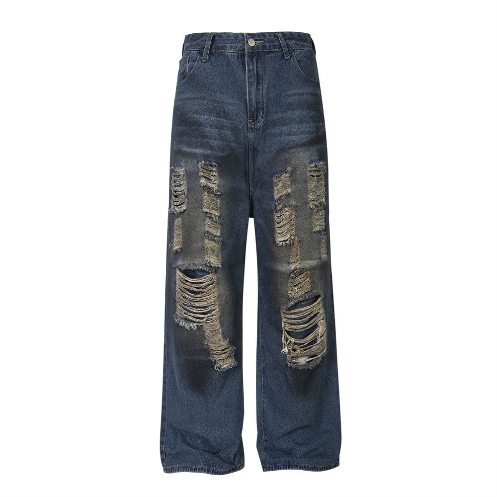 Heavy Industry Ripped Jeans For Men And Women