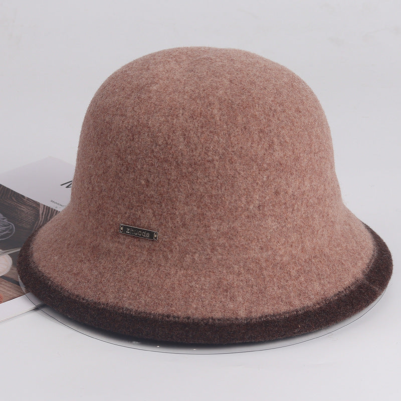 Two Color And Versatile Knitting And Splicing Wool Cloth