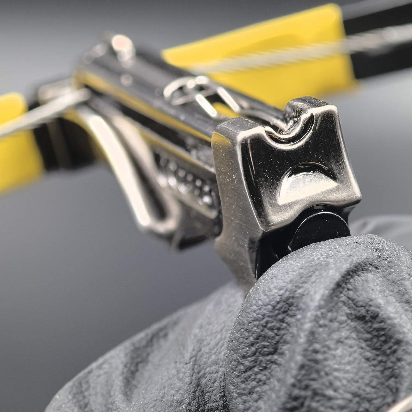 Mini Crossbow Model Keychain Retro