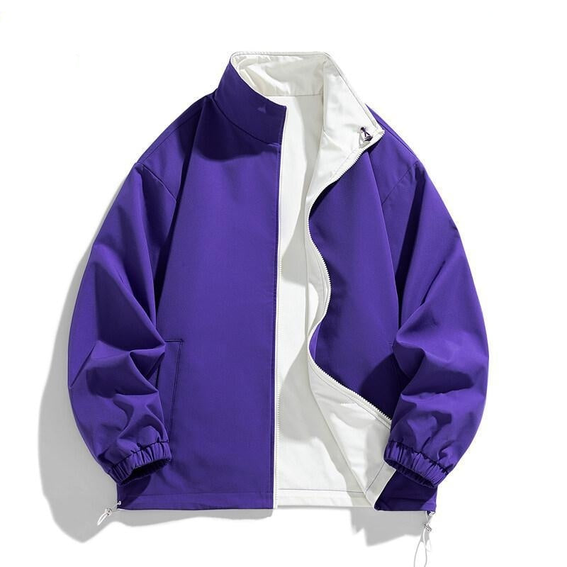Spring And Autumn Double-sided Men's Shell Jacket Casual Top