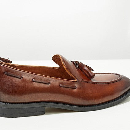 Men's Business Casual Handmade Genuine Leather Shoes