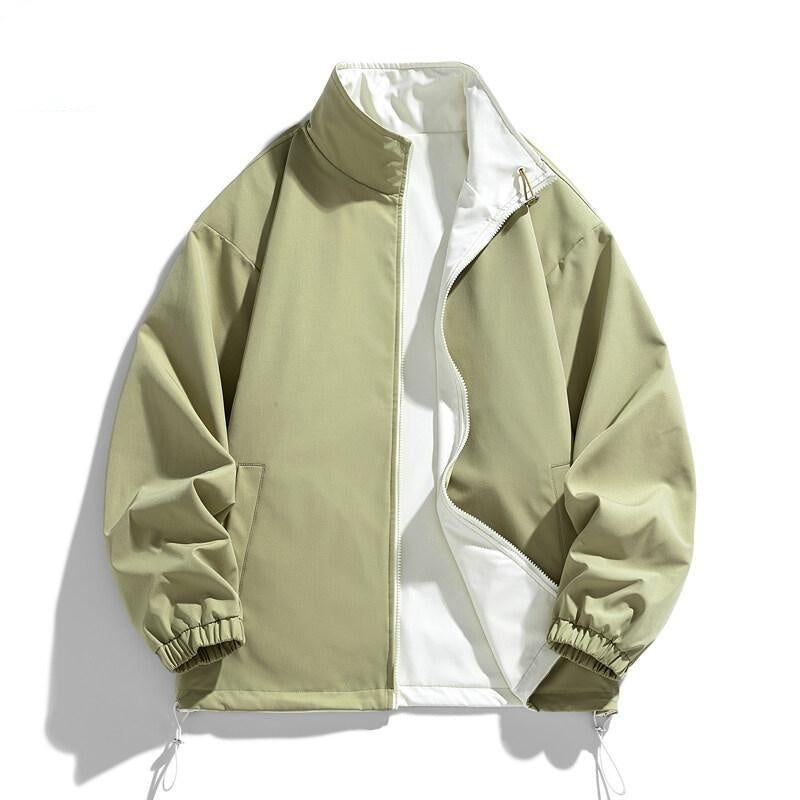 Spring And Autumn Double-sided Men's Shell Jacket Casual Top
