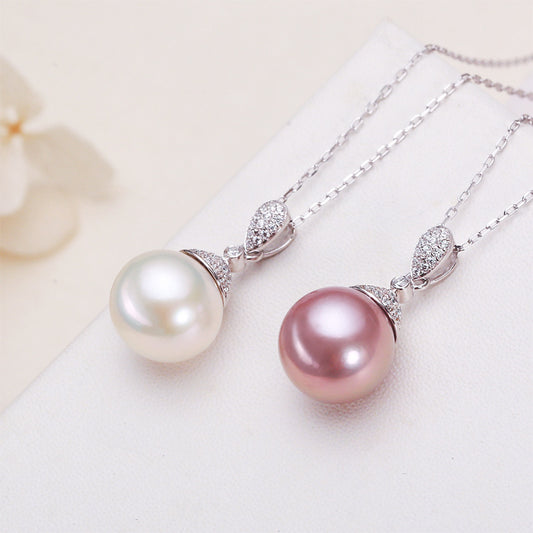 Shanxia Lake Pearl Fashion Simple S925 Silver Pendant Female