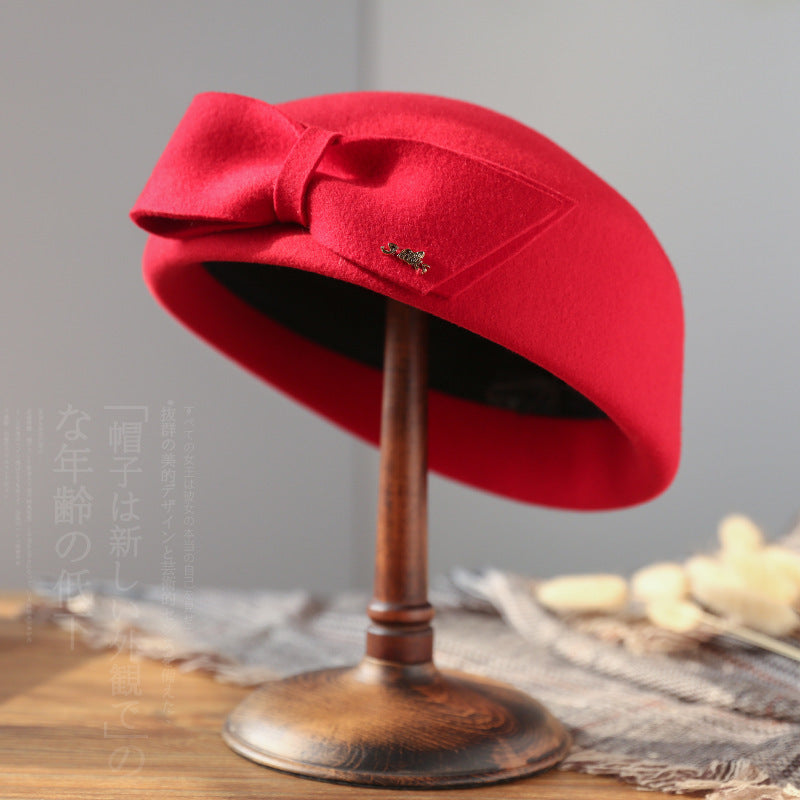 Women's Korean Style Fashion Wool Beret