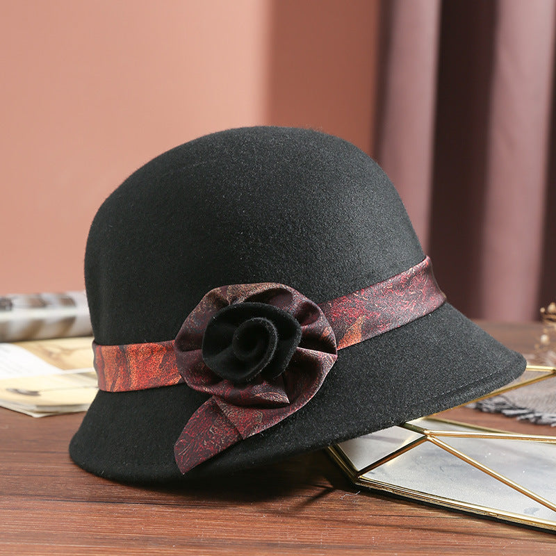 Women's Autumn And Winter Wool Cap Korean Style All-matching