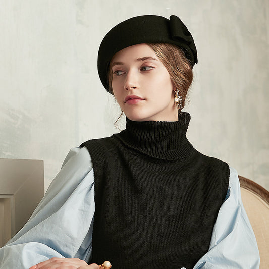 Women's Korean Style Fashion Wool Beret